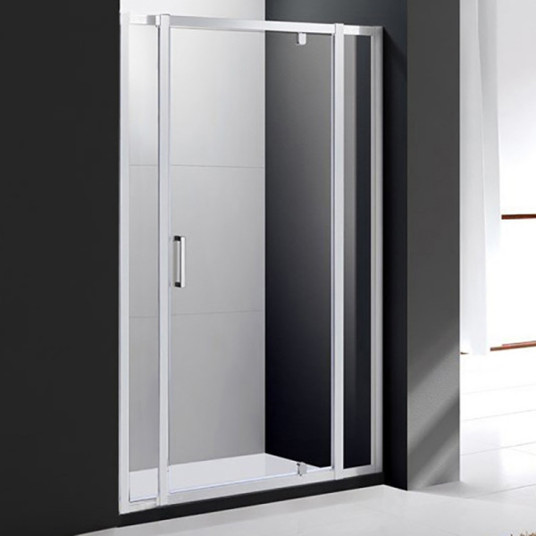 Душевая дверь Cezares Molveno 130x195 стекло прозрачное, профиль хром (MOLVENO-BA-12-80+50-C-Cr-IV)