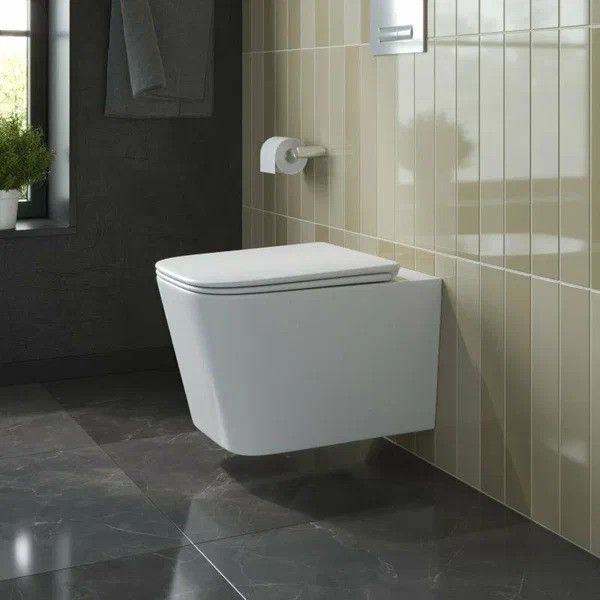 Унитаз подвесной BelBagno Due безободковый (BB5171CH-TOR/SC) Унитаз подвесной BelBagno Due безободковый (BB5171CH-TOR/SC)