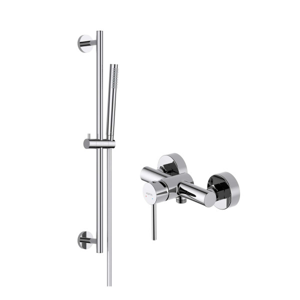 Комплект смесителей Aquatek Европа 3 в 1 AQ1360CR+AQ2012CR хром (AQ1332CR)