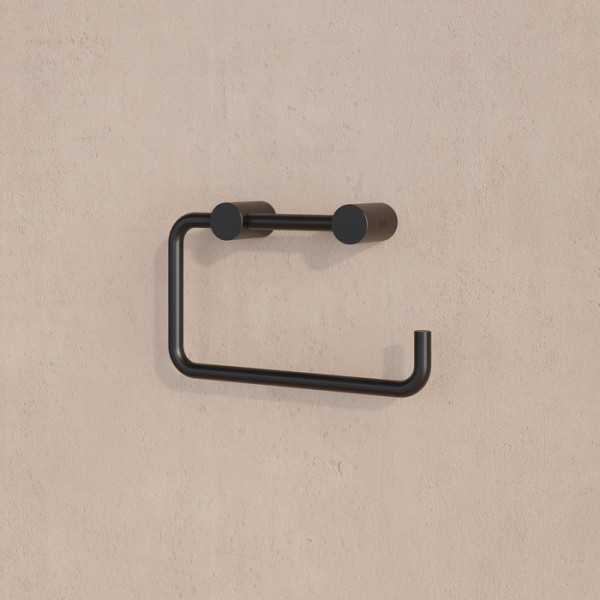 Держатель для туалетной бумаги без крышки сплав металлов Petite черный матовый Iddis (PETBL00i43)