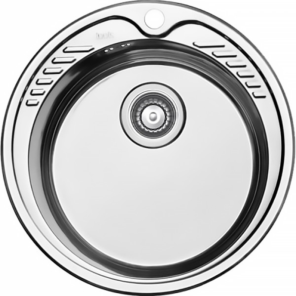 Мойка для кухни врезная Iddis Suno S 51 с сифоном нержавеющая сталь шелк (SUN51S0i77S) Мойка для кухни врезная Iddis Suno S 51 с сифоном нержавеющая сталь шелк (SUN51S0i77S)