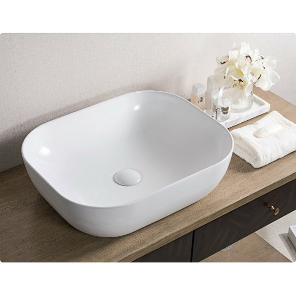 Раковина накладная BelBagno 40x50 белая (BB13020) Раковина накладная BelBagno 40x50 белая (BB13020)
