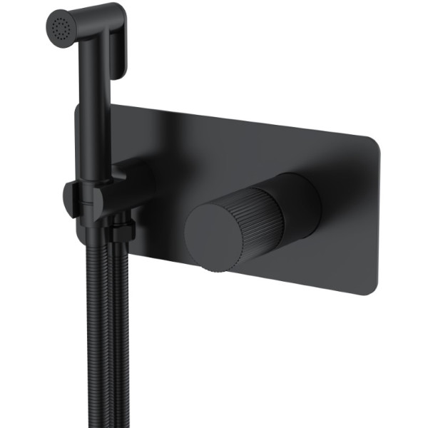 Смеситель с гигиеническим душем Boheme Stick B (черный) (127-BB.3) Смеситель с гигиеническим душем Boheme Stick B (черный) (127-BB.3)