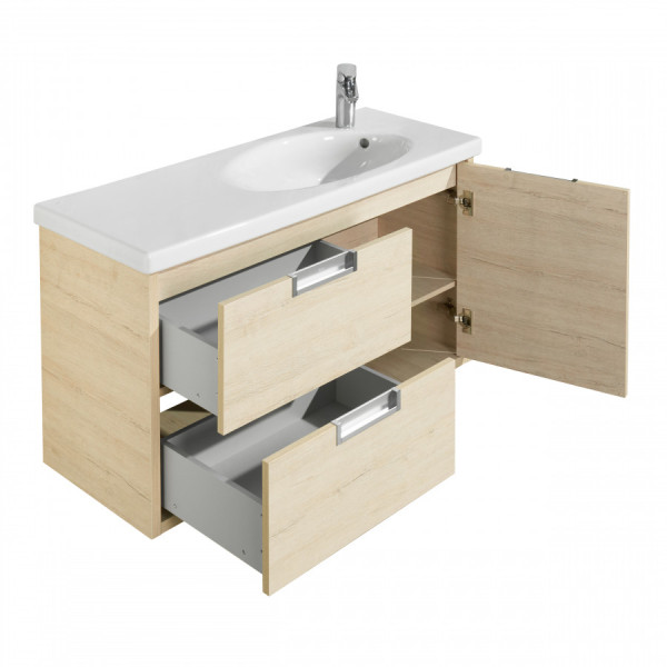 Тумба подвесная Roca Etna 964x370x515 дуб верона (7.8573.0.244.5)