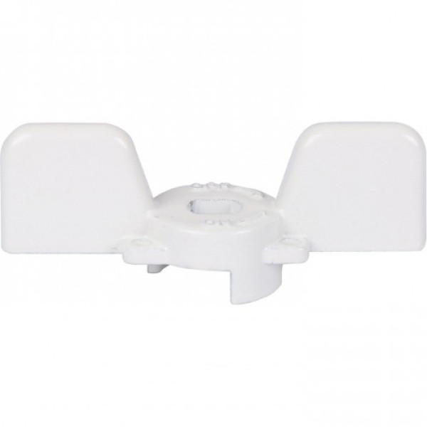 Ручка-бабочка для шарового крана Stout 1/2" - 3/4" (белая) SVB-BUT-1234-01 Ручка-бабочка для шарового крана Stout 1/2" - 3/4" (белая) SVB-BUT-1234-01