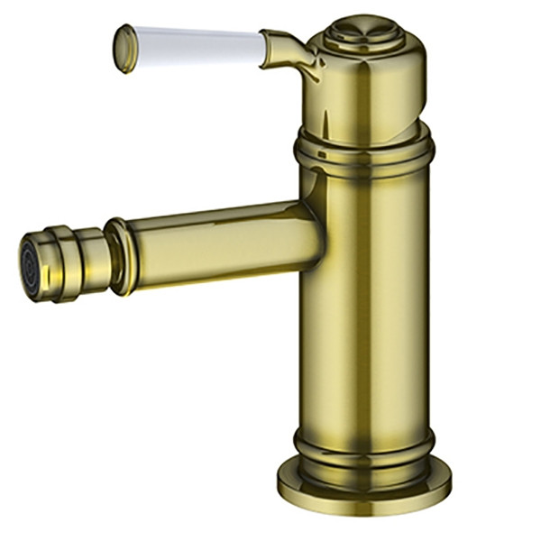 Смеситель для биде Timo Arisa гибкая подводка, золотой (5312/02F)