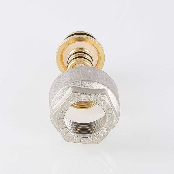 Переход коллекторный 16(2,0)*3/4"(18) (евроконус) Valtec для м/п трубы (VT.4420.NE.16) Переход коллекторный 16(2,0)*3/4"(18) (евроконус) Valtec для м/п трубы (VT.4420.NE.16)