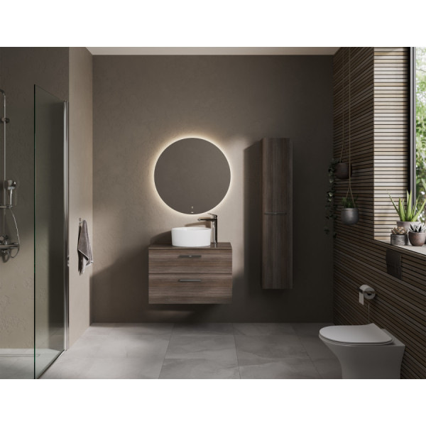 Столешница Roca The Gap 789x456x16 темно-коричневая (A857419402)