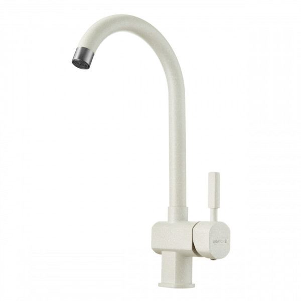 Смеситель для кухни Aquaton Лиам белый (1.AX00.3.FCX.X24.0)