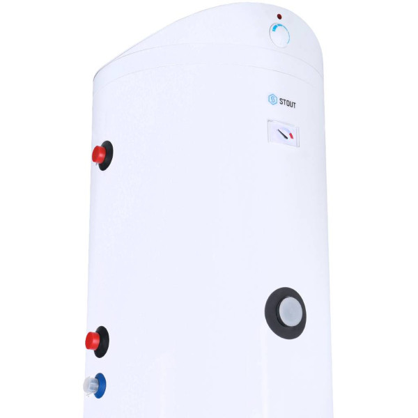 Бойлер косвенного нагрева Stout 300 л напольный 1 ТО 32 кВт (SWH-1110-000300) Бойлер косвенного нагрева Stout 300 л напольный 1 ТО 32 кВт (SWH-1110-000300)