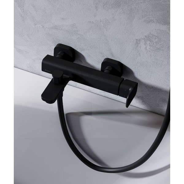 Смеситель для ванны и душа Ravak TD F 022.20/150 черный (X070152)