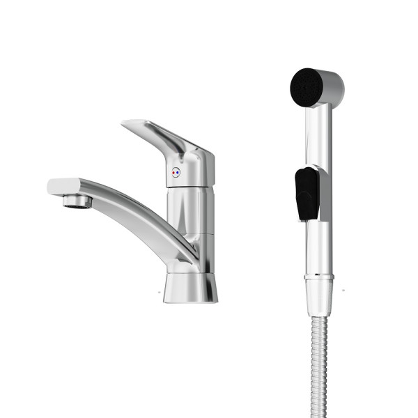 Смеситель для раковины Damixa Jupiter хром (770230001) Смеситель для раковины Damixa Jupiter хром (770230001)