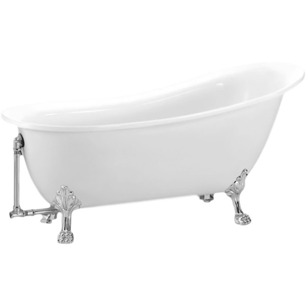 Ванна акриловая Belbagno 155х76 белая (BB06-1550)