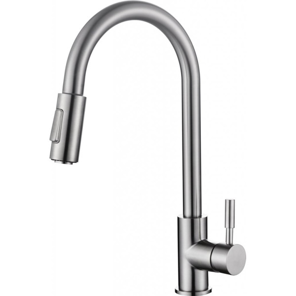 Смеситель для кухни Belbagno сатин (BB-LAM31A-IN)
