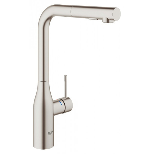 Смеситель для кухни Grohe Essence New с выдвижным изливом (30270DC0)