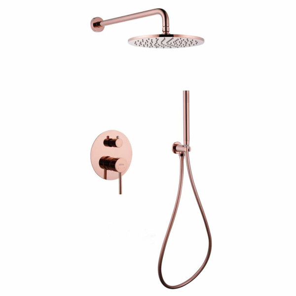 Душевая система Abber Wasser Kreis розовое золото (AF8118RG) Душевая система Abber Wasser Kreis розовое золото (AF8118RG)