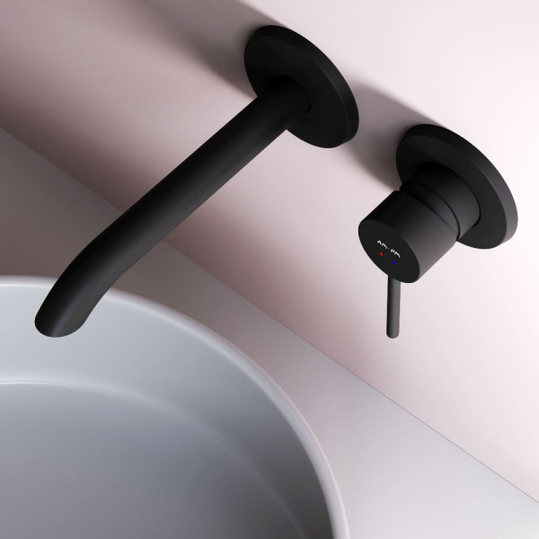 Смеситель для раковины AM.PM Libre встраиваемый черный (F6072622)