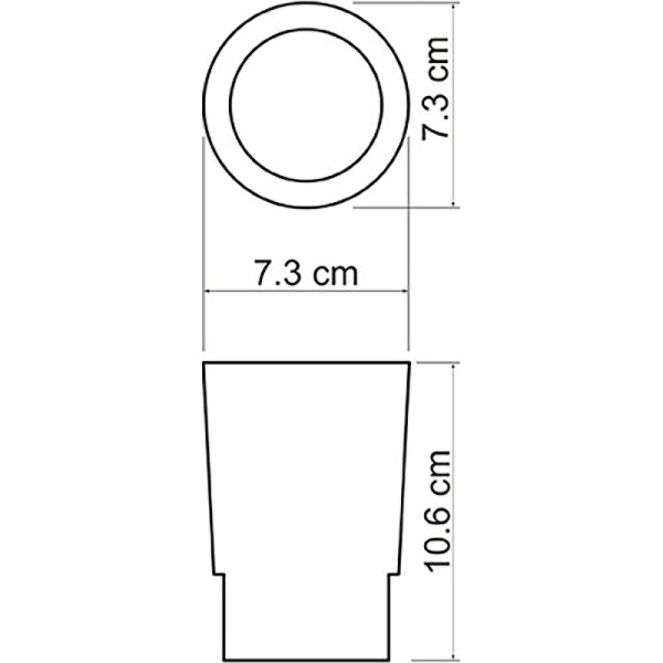 Стакан WasserKRAFT (K-C180)