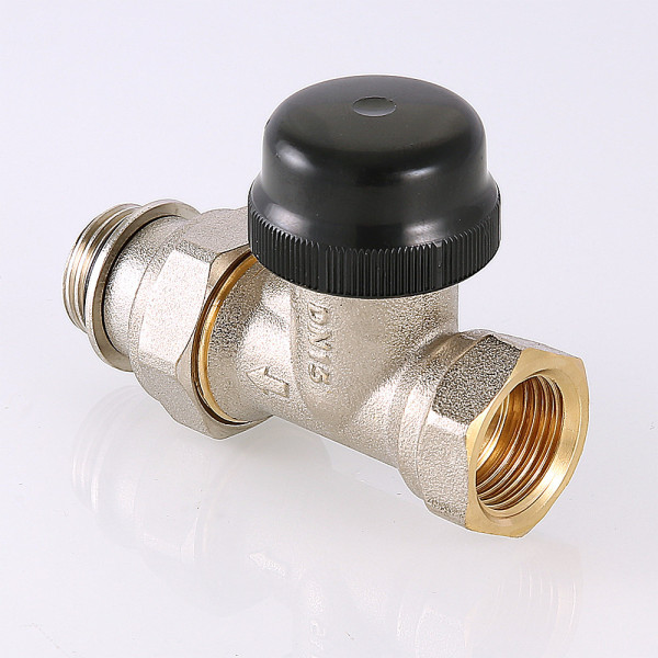 Клапан термостатический прямой 1/2" Valtec VT.038.N (с преднастройкой) (VT.038.N.04)