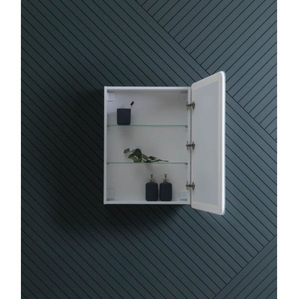 Зеркало-шкаф Aquanet Оптима 60x80 белый (00311860)