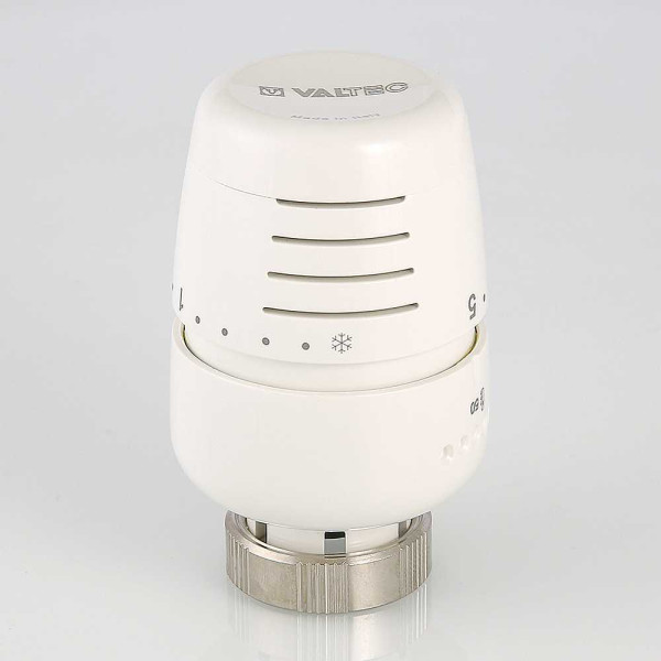 Головка термостатическая М30х1,5 Valtec VT.5000.0 (6,5-28°C, жидкостная, белая) (VT.5000.0.0) Головка термостатическая М30х1,5 Valtec VT.5000.0 (6,5-28°C, жидкостная, белая) (VT.5000.0.0)