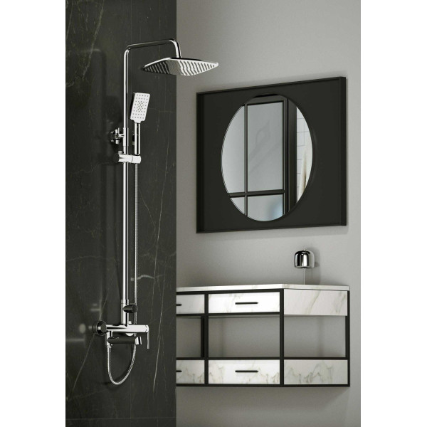Душевая система BelBagno Acqua (ACQUA-VSCM-CRM) Душевая система BelBagno Acqua (ACQUA-VSCM-CRM)