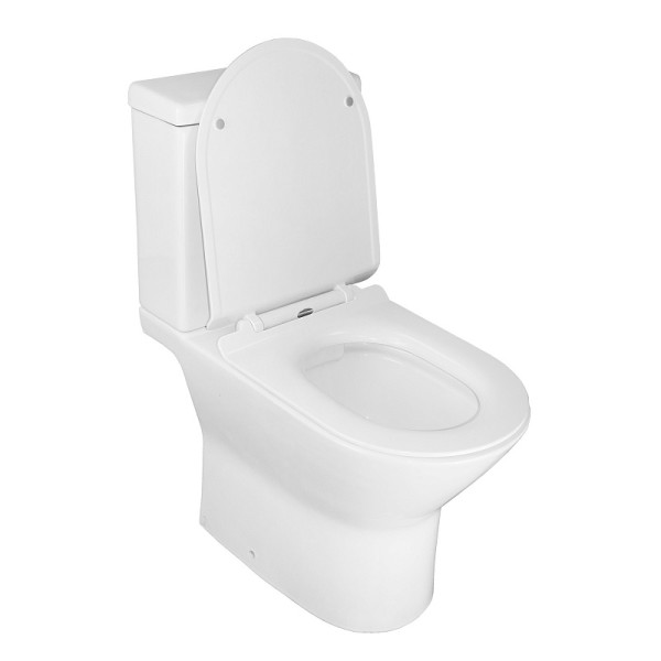 Унитаз напольный Mons безободковый с бачком и сиденьем микролифт (AZ-76004) Унитаз напольный Mons безободковый с бачком и сиденьем микролифт (AZ-76004)