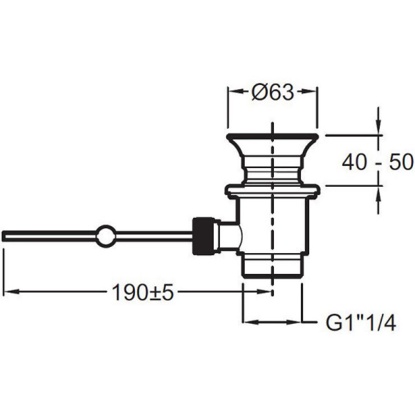 Смеситель для раковины Jacob Delafon Grands Boulevards с донным клапаном хром (E77958-4A-CP)