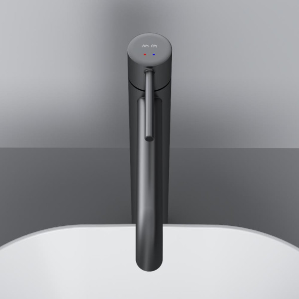 Смеситель для раковины AM.PM Libre высокий, черный (F6092022)