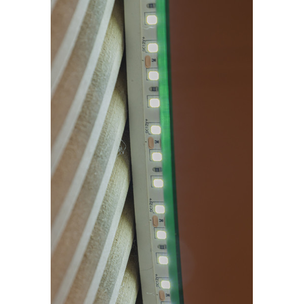 Зеркало Abber Teil 109,8x110,5 с подсветкой, бесконтактный выключатель, диммер (AG6503S)