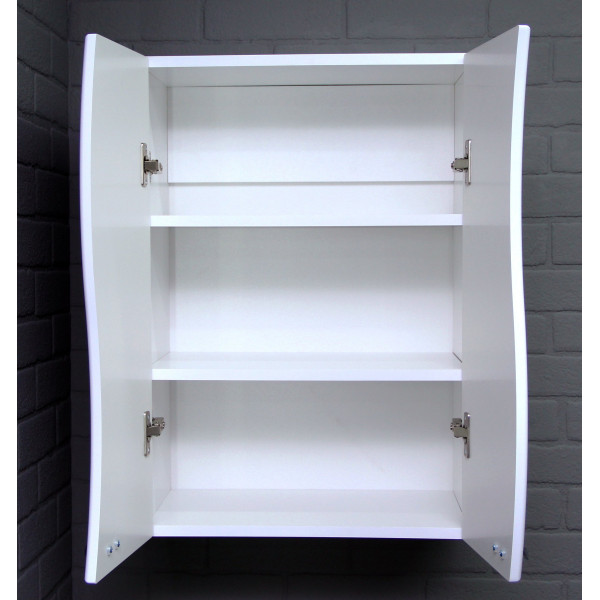 Шкаф подвесной Волна 02-50 Айсберг (разобранный) Домино (DA1065HR)