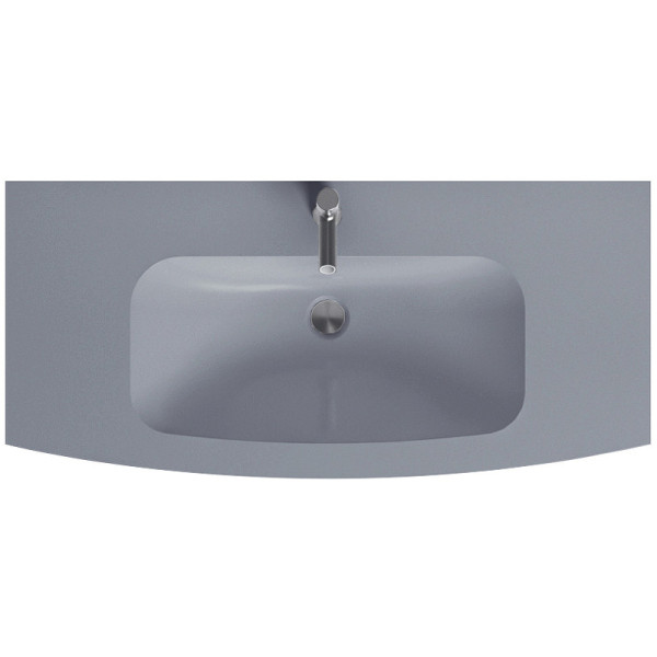 Раковина встраиваемая Jacob Delafon Nona 101x46,9 серая (EB1885RU-DE4)