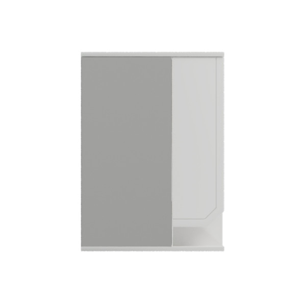 Шкаф зеркальный Melodia Бета 65 белый (MFR80156WT)