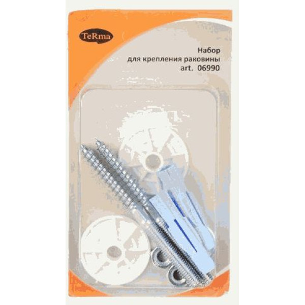 Набор монтажный для раковины Terma 12x100 (06990) Набор монтажный для раковины Terma 12x100 (06990)