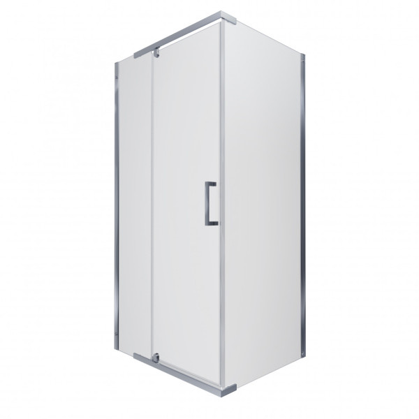 Душевой уголок Triton Терра-хром 120x90  стекло прозрачное, профиль хром (DK399)