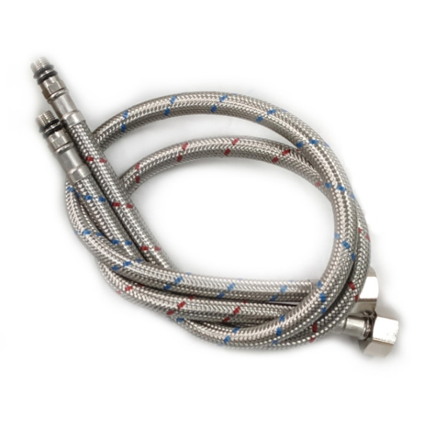 Подводка гибкая для воды Aquatek 600 мм. 1/2"*M10 ВН (нерж.сталь) (5907SP)