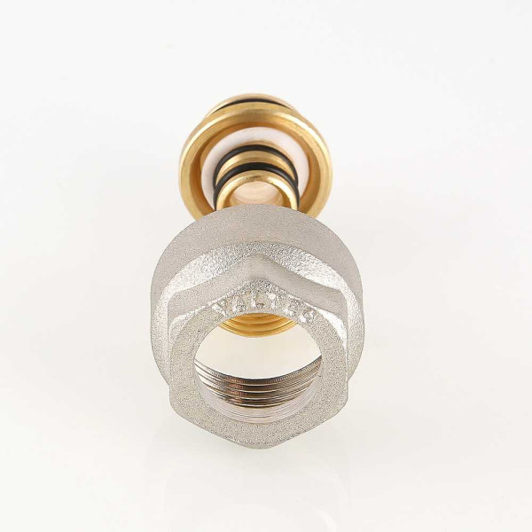 Переход коллекторный 20(2,0)*3/4"(18) (евроконус) Valtec для м/п трубы (VT.4420.NVE.20) Переход коллекторный 20(2,0)*3/4"(18) (евроконус) Valtec для м/п трубы (VT.4420.NVE.20)