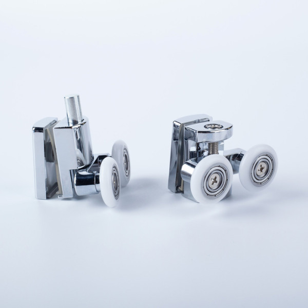 Ролики 2 верхних 2 нижних двойные D=23 мм хром стекло 7-8 мм Iddis (966D23C8DZ) Ролики 2 верхних 2 нижних двойные D=23 мм хром стекло 7-8 мм Iddis (966D23C8DZ)