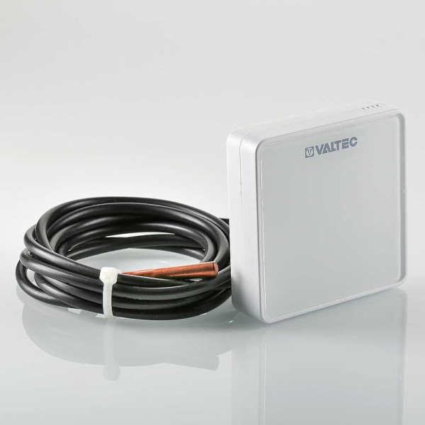 Датчик температуры пола комнатный беспроводной Valtec (VT.C8.F.0) Датчик температуры пола комнатный беспроводной Valtec (VT.C8.F.0)