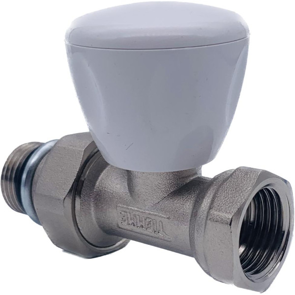 Клапан регулировочный прямой 1/2" Tiemme New Excel с уплотнительным кольцом (3260045 / 3265) Клапан регулировочный прямой 1/2" Tiemme New Excel с уплотнительным кольцом (3260045 / 3265)