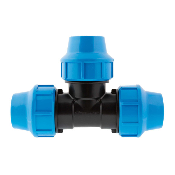 Тройник 40*40*40 Джилекс (для п/э трубы, PP) (9345) Тройник 40*40*40 Джилекс (для п/э трубы, PP) (9345)