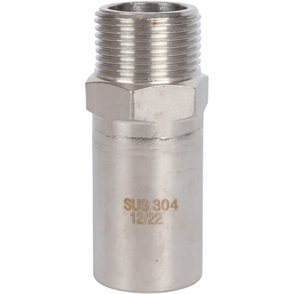 Вставка резьбовая 28х3/4"Н Rommer из нержавеющей стали (пресс) (RSS-0024-002834) Вставка резьбовая 28х3/4"Н Rommer из нержавеющей стали (пресс) (RSS-0024-002834)
