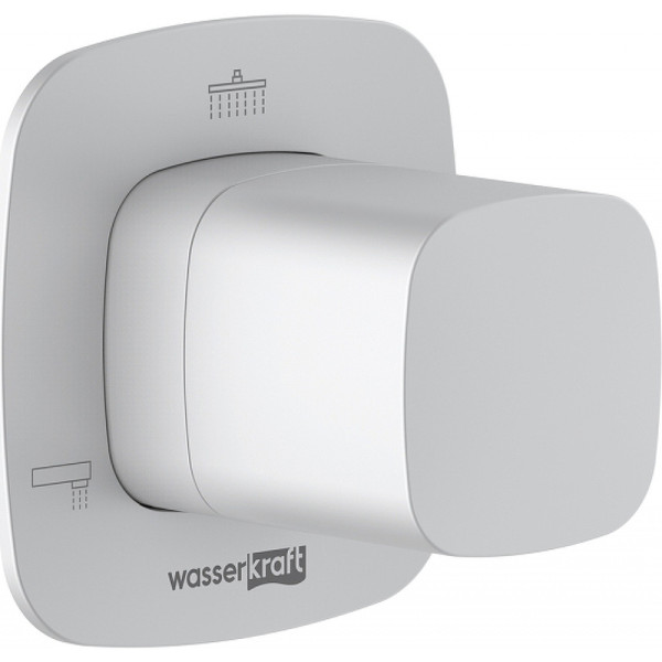 Переключатель на 3 выхода WasserKRAFT хром (A267)