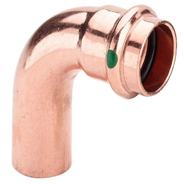 Отвод 15x90 однораструбный Profipress SC-Contur (пресс, медь) Viega (291 662)