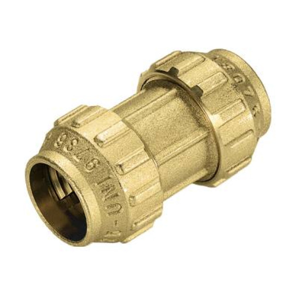 Соединение прямое 40*40 (для п/э трубы) Tiemme (3410016)