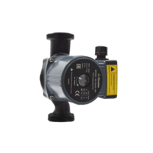 Насос циркуляционный Okseler RS 32/4G-180 с гайками (Oks00515) Насос циркуляционный Okseler RS 32/4G-180 с гайками (Oks00515)
