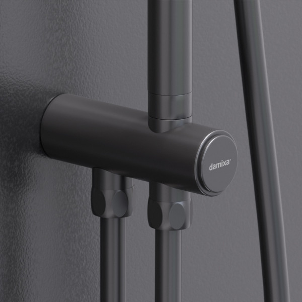 Душевой гарнитур Damixa Apollo верхн. душ 235 мм, ручн душ 3 ф-ции 125x215 мм, душ.штанга 1050-1450, черный (947000300) Душевой гарнитур Damixa Apollo верхн. душ 235 мм, ручн душ 3 ф-ции 125x215 мм, душ.штанга 1050-1450, черный (947000300)
