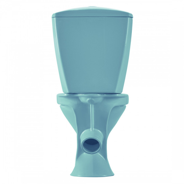 Унитаз-компакт Santeri Версия голубой 635x385x811 с сиденьем полипропилен голубой (1.P401.5.S06.00B.F)