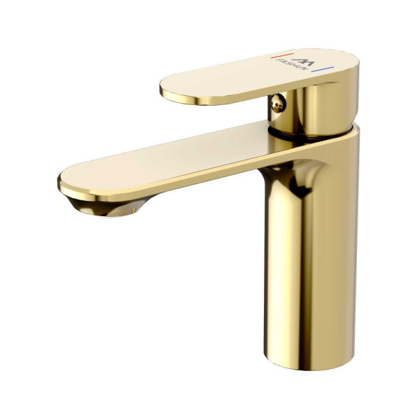 Смеситель для раковины Fashun золото (A1085-35)