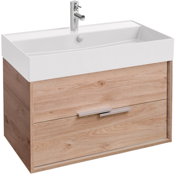 Тумба подвесная Jacob Delafon Vivienne 80 дуб давос натуральный (EB1667-E75-E75)